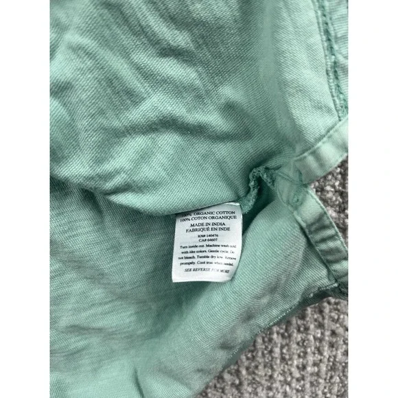 Faherty Sunwashed Organic Cotton Polo Shirt Mens XL Blue Casual Golf - Picture 7 of 13